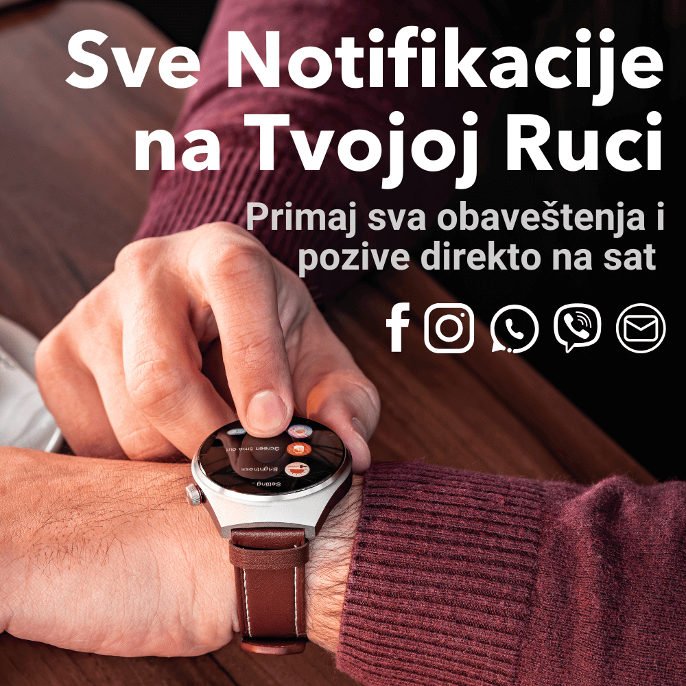 PAMETNI SAT TECH HW 6 MAX - 3 NARUKVICE