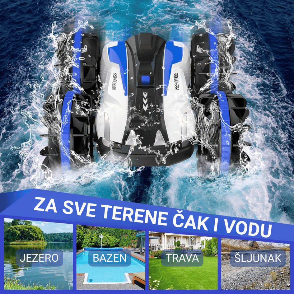 VODOOTPORNI AUTIĆ NA DALJINSKO UPRAVLJANJE ZA SVAKI TEREN