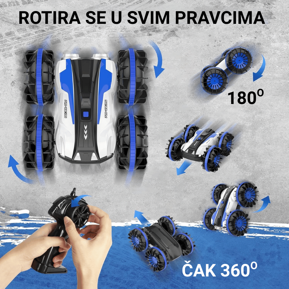 VODOOTPORNI AUTIĆ NA DALJINSKO UPRAVLJANJE ZA SVAKI TEREN