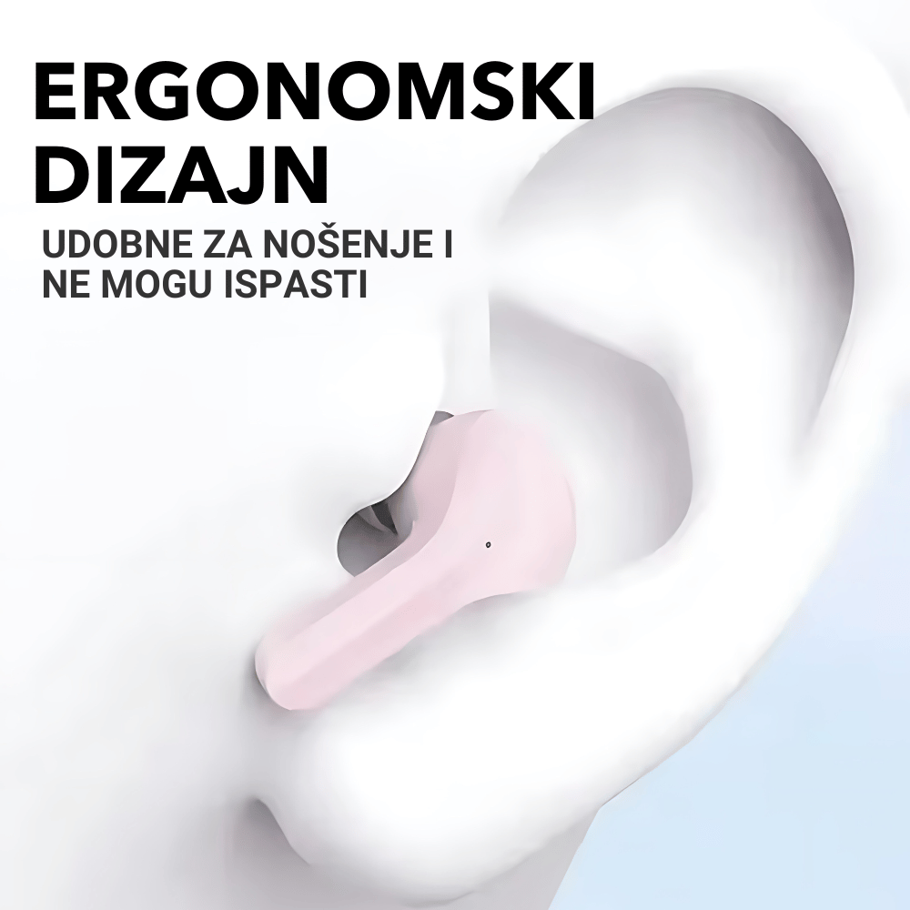 bluetooth bezicne slusalice ergonomski dizajn