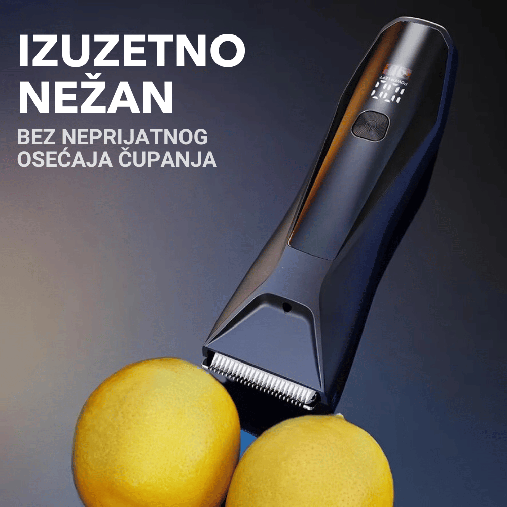 trimer za telo bez iritacije