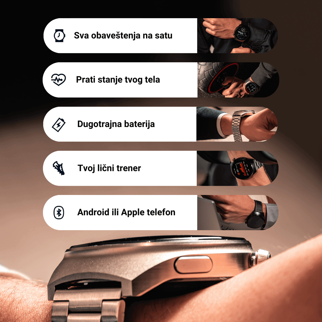 PAMETNI SAT - TECH 20 MAX SMART WATCH