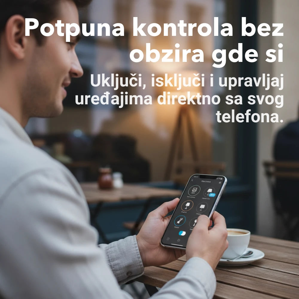 Pametna WIFI utičnica sa merenjem potrošnje