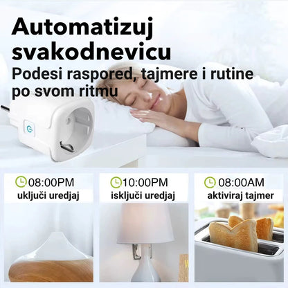 Pametna WIFI utičnica sa merenjem potrošnje